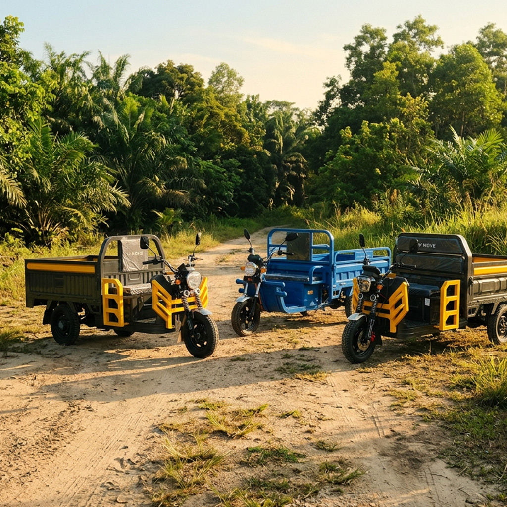 Price comparison between MOVE and other electric cargo tricycles available in Malaysia