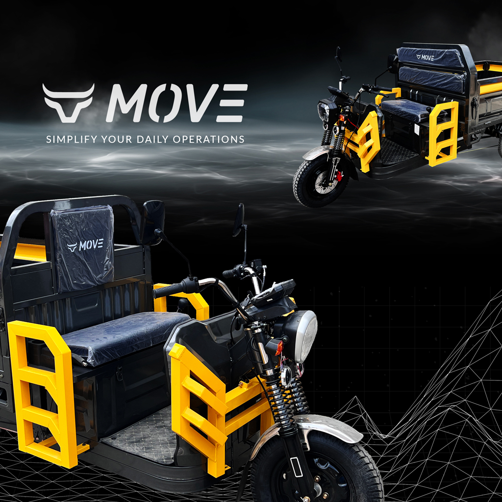 MOVE electric cargo tricycle in real world Malaysian working conditions